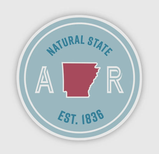 Natural State Sticker