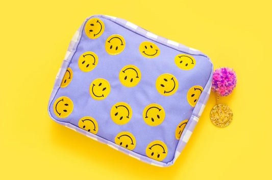 Large Smiley Pouch