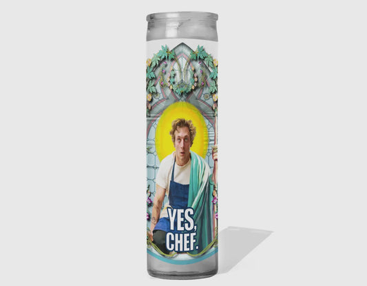 Yes Chef Jeremy Allen White Candle