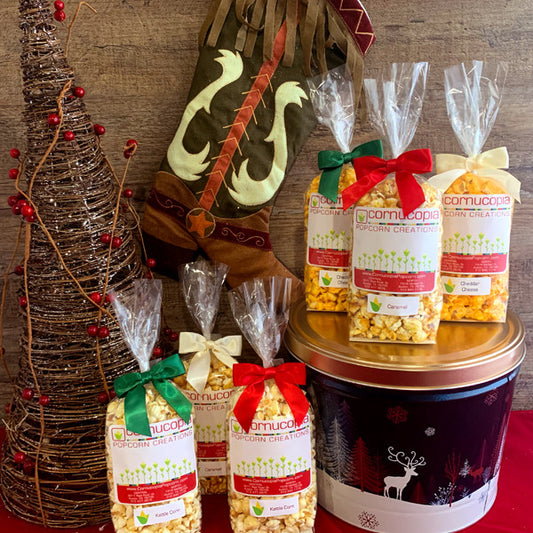 Holiday Popcorn Bags