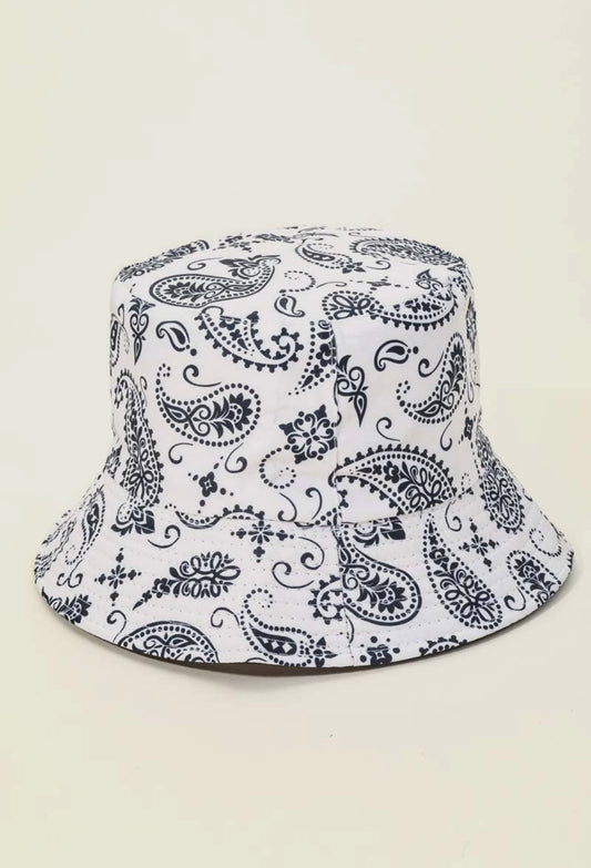 Paisley Y2K Bucket Hat