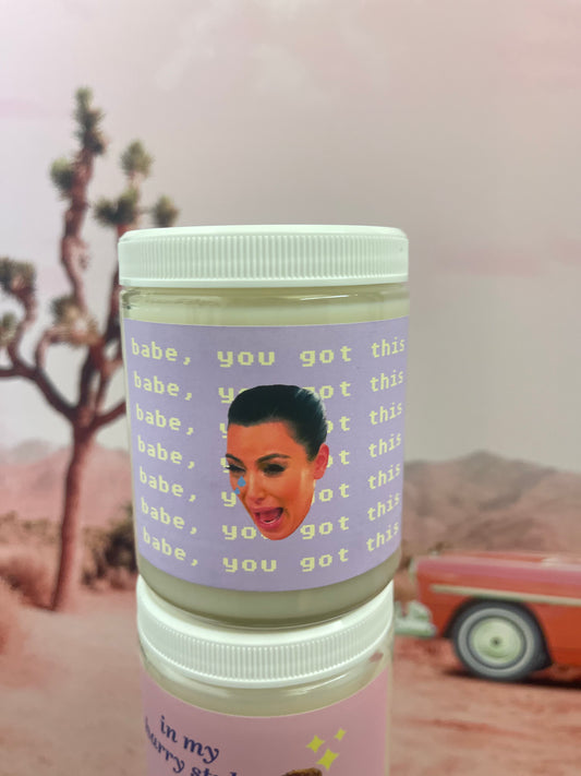 Babe, You Got This Kim K Candle