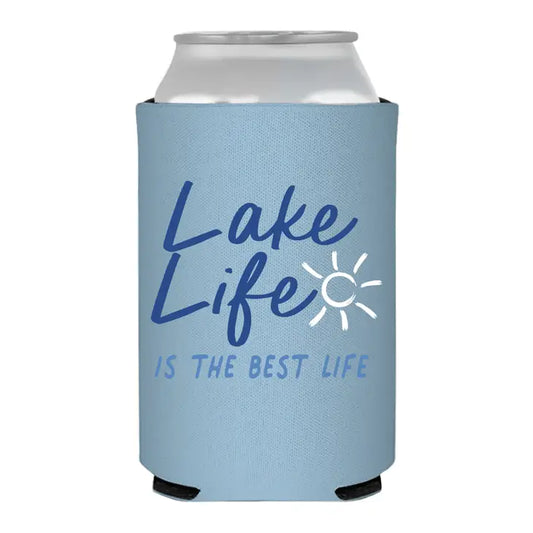 Lake Life Is The Best Life Can Koozie