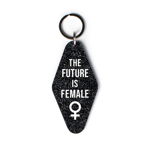The Future Is Female Motel Keychain
