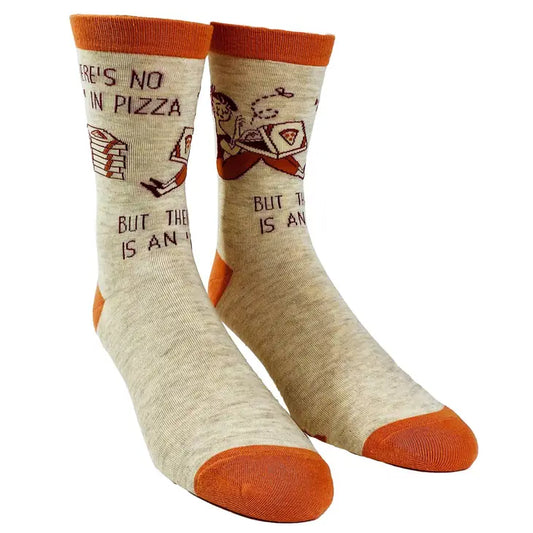 Women's There Is No We in Pizza Socks