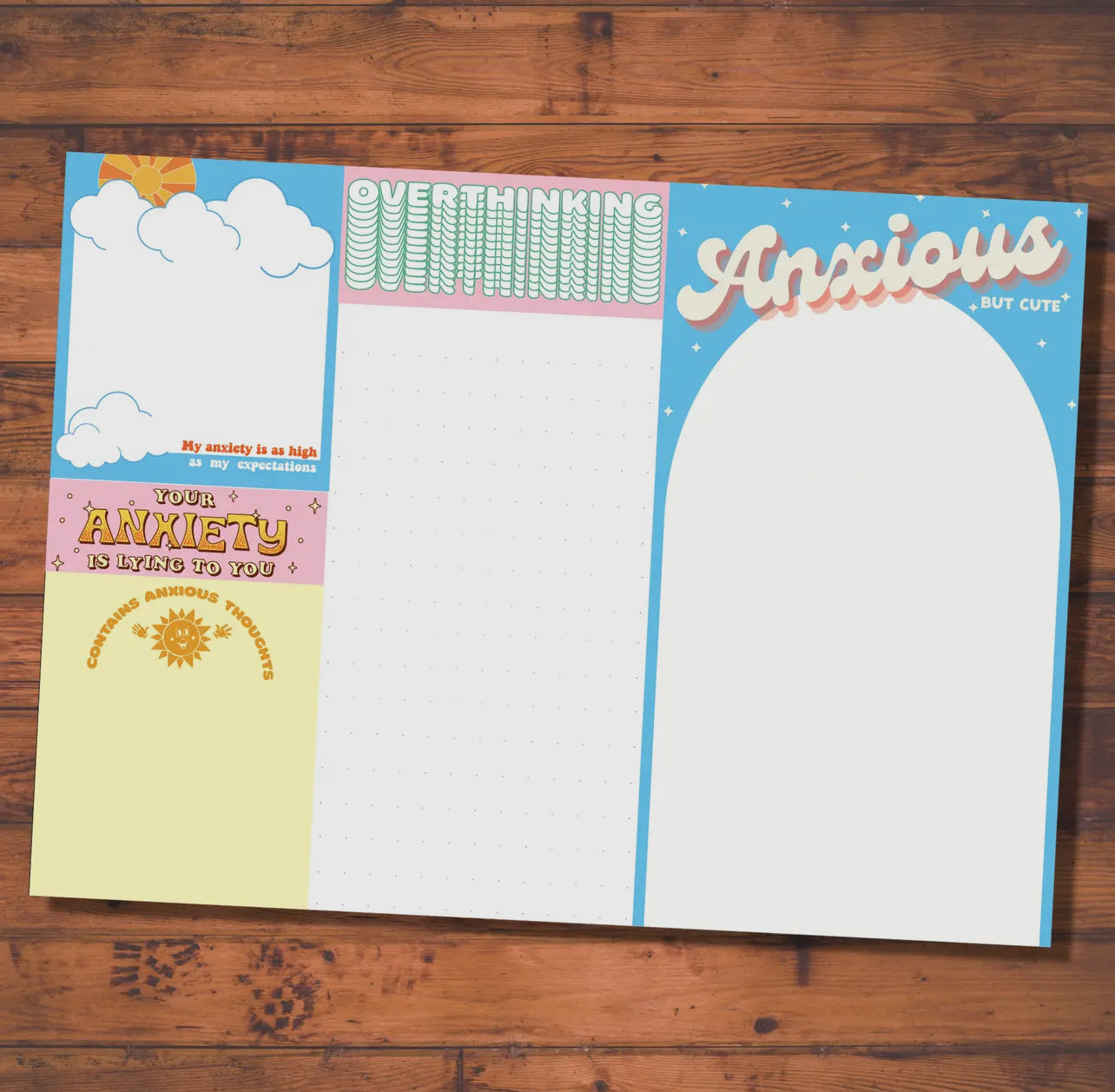 Anxiety Sticky Note Set