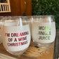 Christmas Wine Glasses