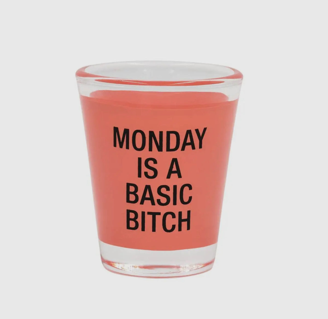 Monday Shot Glass