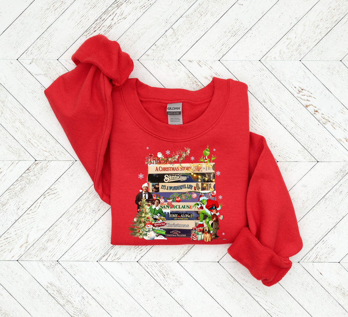 Christmas Movies Sweatshirt + Tee