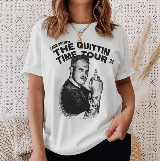 Zach Bryan’s Quittin’ Time Tee