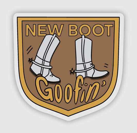 New Boot Goofin’ Sticker