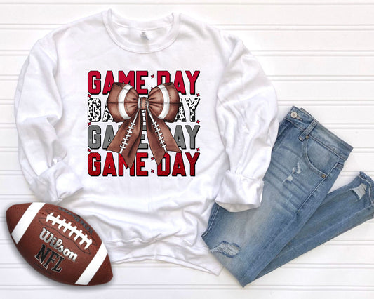 Game Day Football Sweatshirt + Tee