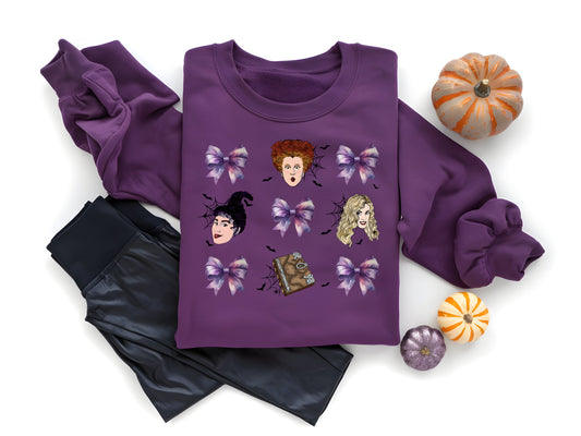 Hocus Pocus Coquette Sweatshirt + Tee