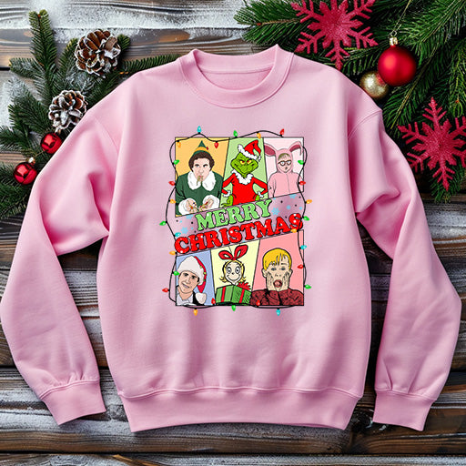 Merry Christmas Classics Sweatshirt + Tee