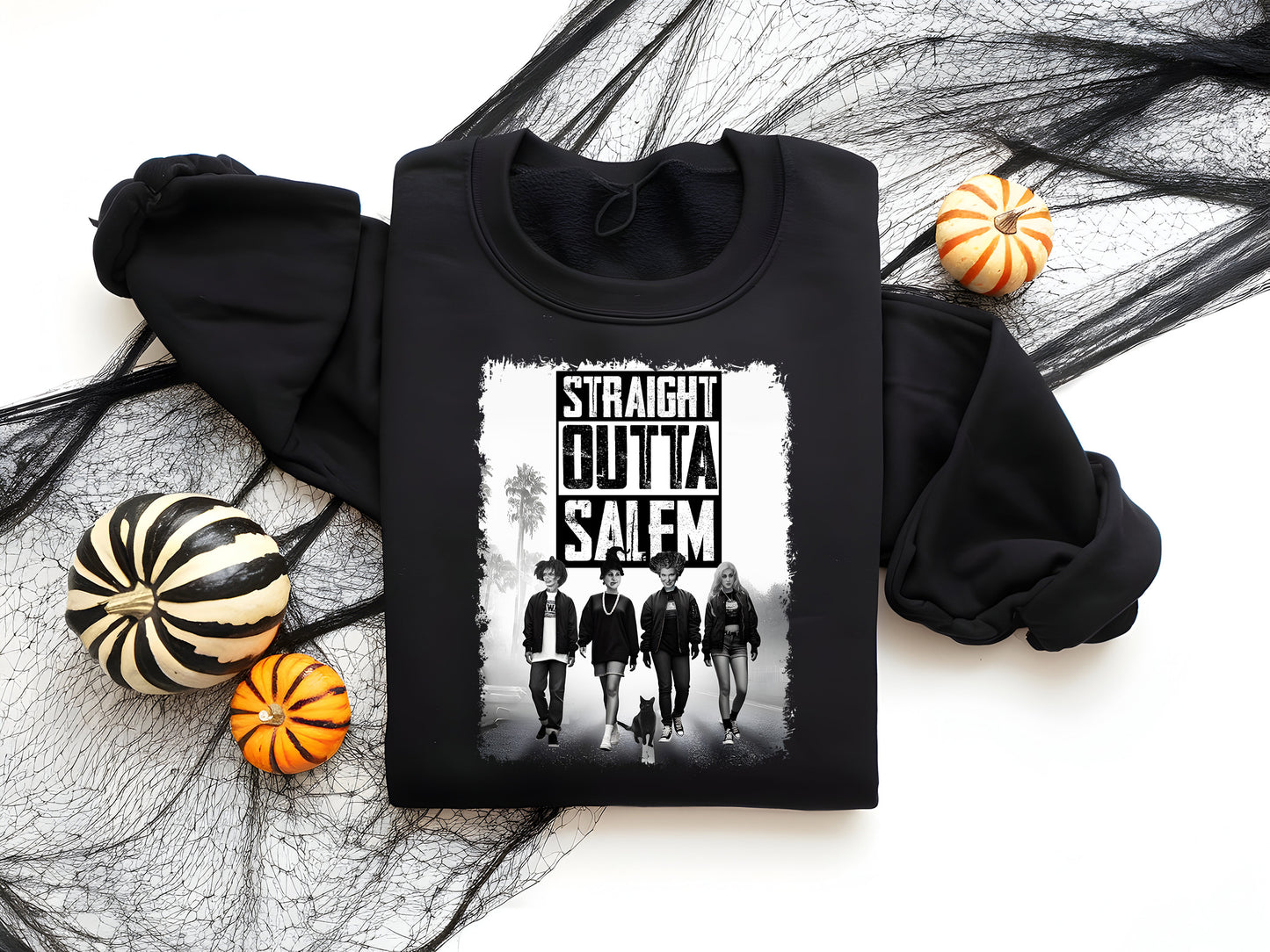 Straight Outta Salem Sweatshirt + Tee