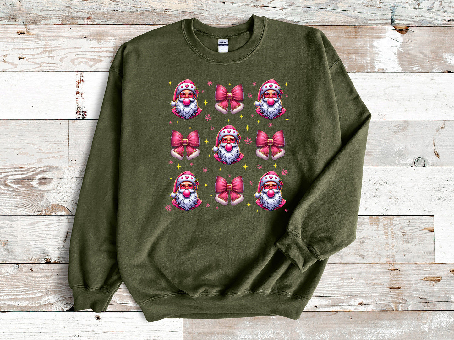 Santa Coquette Sweatshirt + Tee