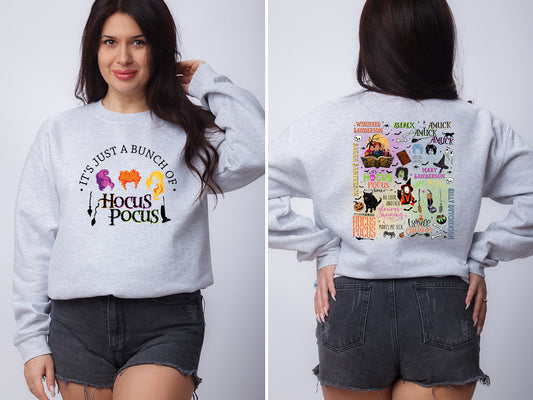 Just a Bunch of Hocus Pocus Sweatshirt + Tee