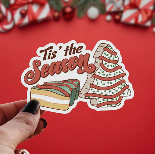 Tis’ The Season Sticker