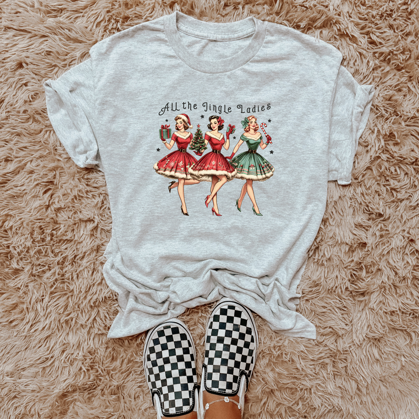 All The Jingle Ladies Tee