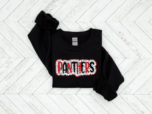 Panthers Dalmation Sweatshirt + Tee